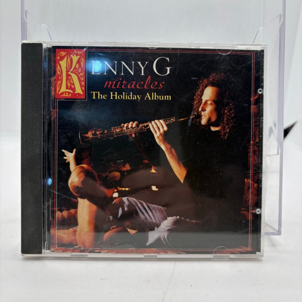 Kenny G Miracles The Holiday Album CD 1994 Arista 07822-18767-2 Christmas Jazz